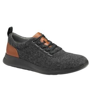Johnston & Murphy Mens Amherst U-Throat Sneakers US 10 M EU 43 Grey Wool NIB